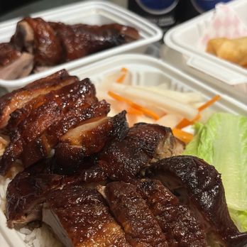Full Moon Cuisine - Single person portion BBQ duck ($15), rice box ($18) - Chinese Near Me - North York, Ontario