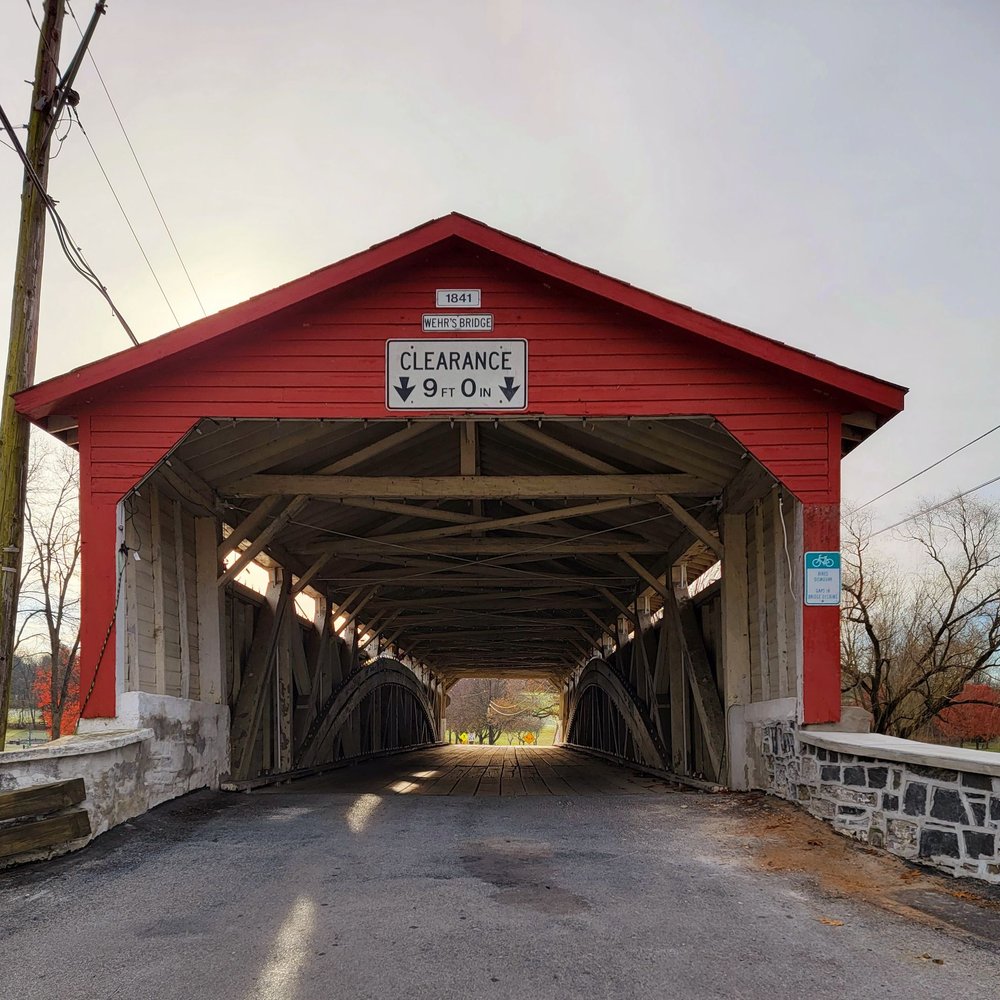 Wehr's Covered Bridge - Landmarks & Historical Buildings Near Me - Allentown, Pennsylvania Wehr's Covered Bridge - Landmarks & Historical Buildings Near Me - Allentown, Pennsylvania