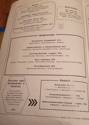 Menu photo 1 Berta Emil Richard Schneider Hamburg, HH Menu photo 1 Berta Emil Richard Schneider Hamburg, HH