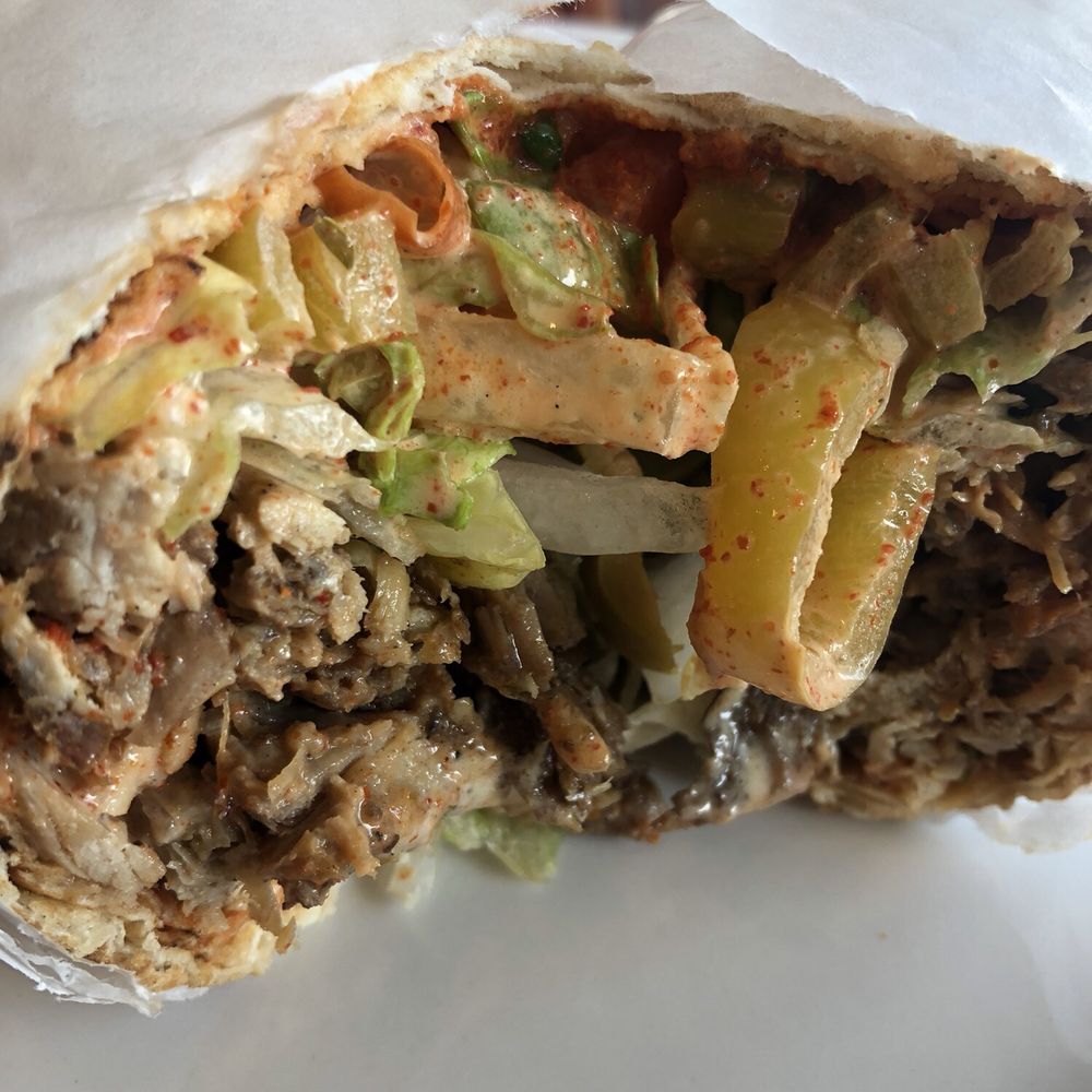 Lazeez Shawarma - the inside of the wrap - Middle Eastern Near Me - Brampton, Ontario Lazeez Shawarma - the inside of the wrap - Middle Eastern Near Me - Brampton, Ontario