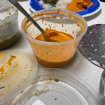 Red Pepper - a table full of dirty dishes - Indian Near Me - Scotch Plains, New Jersey