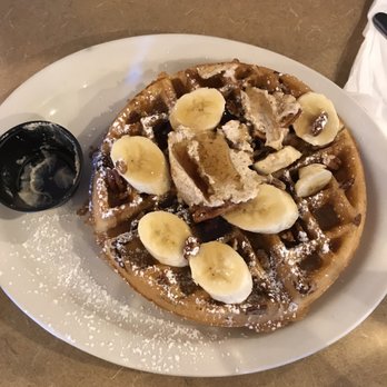 Kristof's Kafe - Banana pecan waffles - American Near Me - Davie, Florida