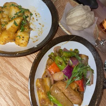 NAMASTE BROOKLYN - pork chilli and aloo dum - Himalayan/Nepalese Near Me - Brooklyn, New York NAMASTE BROOKLYN - pork chilli and aloo dum - Himalayan/Nepalese Near Me - Brooklyn, New York