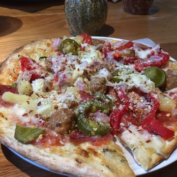 MOD Pizza - Spicy and sweet with pineapple and jalapeños. - Fast Food Near Me - Chico, California
