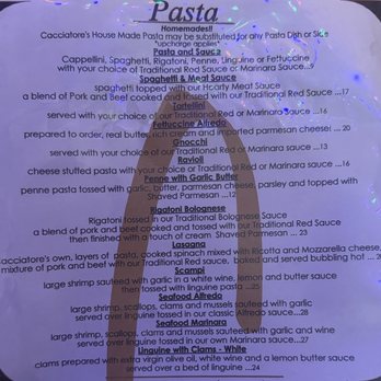 Cacciatores - Pasta dishes - Italian Near Me - Johnson City, New York