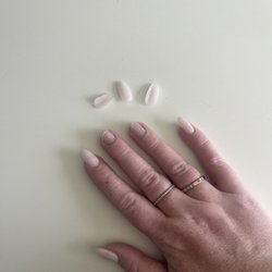 The Nail Spa - Next day after gel manicure