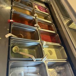 Two salsa bar
