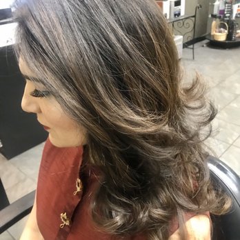 Salon Gallery - Hair Color , refresh glaze , Haircut and blow-dry style. - Hair Salons Near Me - Houston, Texas