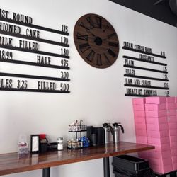 Donut Bros - Menu board