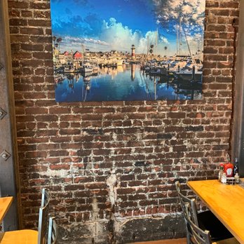 Swami's Café Oceanside - Harbor Painting inside the Swami's Lounge. - Breakfast & Brunch Near Me - Oceanside, California