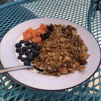 Sticks Coffee - Granola and yogurt bowl. - Coffee & Tea Near Me - Mariposa, California Sticks Coffee - Granola and yogurt bowl. - Coffee & Tea Near Me - Mariposa, California