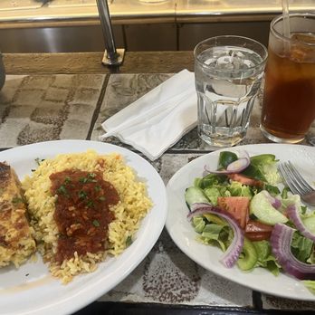 Eat Here Now - Quiche!!! Comes with rice and salad - American Near Me - New York, New York Eat Here Now - Quiche!!! Comes with rice and salad - American Near Me - New York, New York