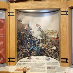 First Section of Tennessee Interstate Historical Marker - Tennessee Civil War