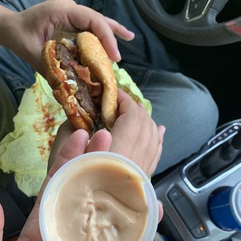 Bad Boy Burgers - BBQ burger with a side of fry sauce! - Burgers Near Me - Boise, Idaho