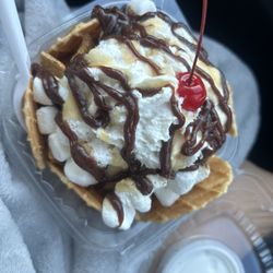Ice cream nachos