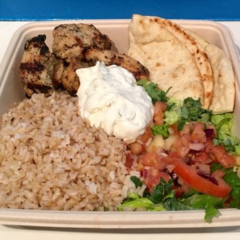 Pita Press Greek Rotisserie - Chicken souvlaki platter - Greek Near Me - New York, New York Pita Press Greek Rotisserie - Chicken souvlaki platter - Greek Near Me - New York, New York