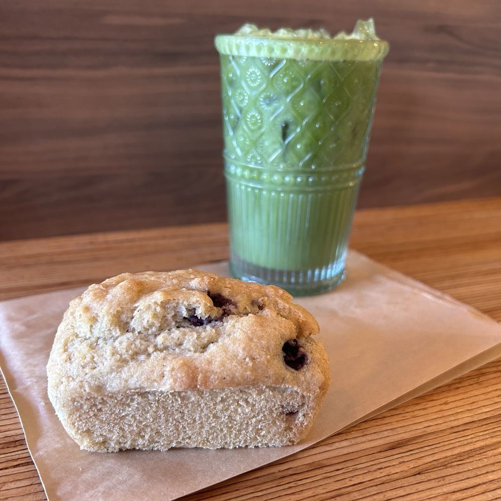 Strawberry Matcha and Blueberry Lemon Loaf