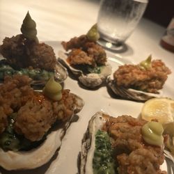 Palm Beach Grill - Fried Oysters Appetizer
