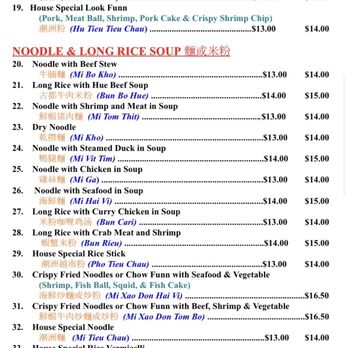 Golden River Restaurant - Menu (08/2022) - Vietnamese Near Me - Honolulu, Hawaii Golden River Restaurant - Menu (08/2022) - Vietnamese Near Me - Honolulu, Hawaii