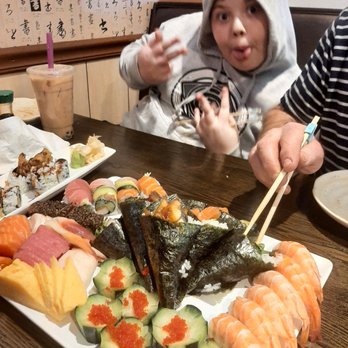 Mr Sushi - 1st miso kanisalad 2nd sashimisushi 3rd tea bigDessert AFoodiesDream Only missing uni/ikura top quails eggsTHEN OMG If ava just pay extra - Sushi Bars Near Me - Cherry Hill, New Jersey Mr Sushi - 1st miso kanisalad 2nd sashimisushi 3rd tea bigDessert AFoodiesDream Only missing uni/ikura top quails eggsTHEN OMG If ava just pay extra - Sushi Bars Near Me - Cherry Hill, New Jersey