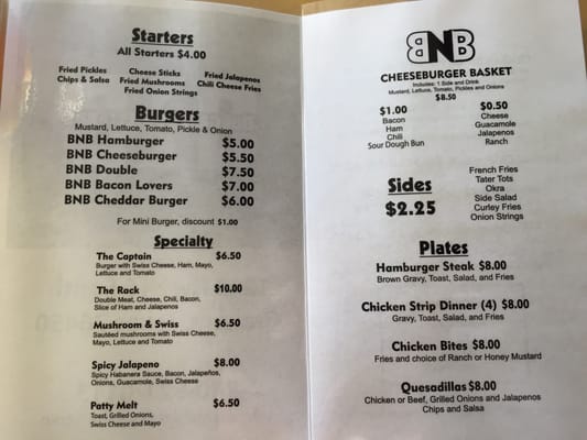 Menu photo 2 Burgers N Billiards Graham, TX Menu photo 2 Burgers N Billiards Graham, TX