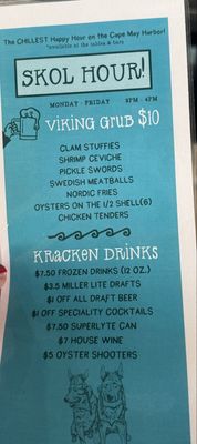 Menu photo 1 Mad Viking Dock Bar & Grill Cape May, NJ Menu photo 1 Mad Viking Dock Bar & Grill Cape May, NJ
