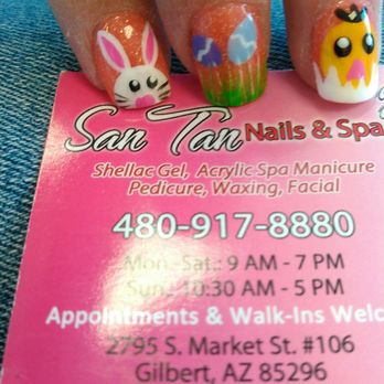 SanTan Nails & Spa - They've always done a pretty great job with my nails - Nail Salons Near Me - Gilbert, Arizona