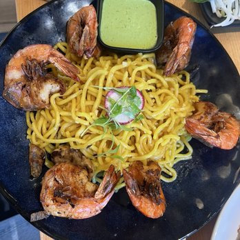 NAM Kitchen - Gardena - TIGER PRAWN GARLIC NOODLES - Asian Fusion Near Me - Gardena, California NAM Kitchen - Gardena - TIGER PRAWN GARLIC NOODLES - Asian Fusion Near Me - Gardena, California