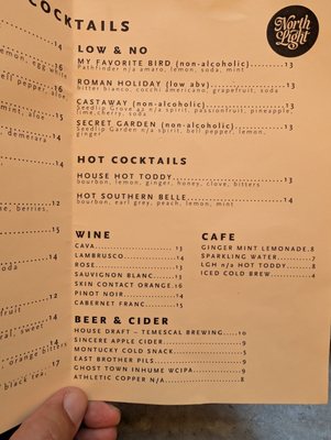 Menu photo 3 North Light Oakland, CA Menu photo 3 North Light Oakland, CA