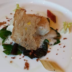Restaurant Stadt Hamburg - Heilbutt auft Mangold