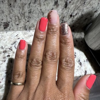Fusion Nail Spa - Rosé for the lady by my Jenn boo - Nail Salons Near Me - Richmond, Virginia