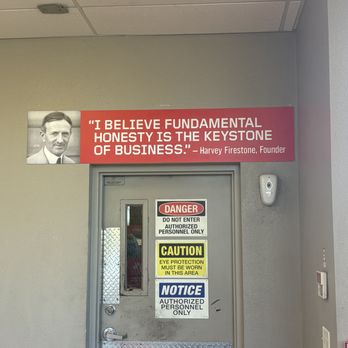 Firestone Complete Auto Care - The quote from the founder that the service manager at this location not only ignores, but does the exact opposite of. - Tires Near Me - Glendale, Arizona Firestone Complete Auto Care - The quote from the founder that the service manager at this location not only ignores, but does the exact opposite of. - Tires Near Me - Glendale, Arizona