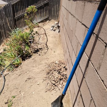 Family lawn Services - This is after cleaning up quite a bit of the leftover mortar and debris. We still have a long way to go to get things back in order. - Lawn Services Near Me Family lawn Services - This is after cleaning up quite a bit of the leftover mortar and debris. We still have a long way to go to get things back in order. - Lawn Services Near Me