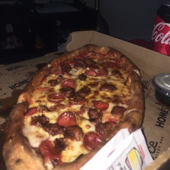 HomeSlyce - JHU - Meat lovers pizza. - Pizza Near Me - Baltimore, Maryland