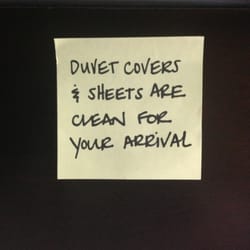 Hampton Inn & Suites Shreveport/Bossier City at Airline Drive - This is on one side of the post it above the bed in my room