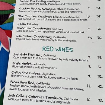 Town Docks - Drink menu - American Near Me - Meredith, New Hampshire