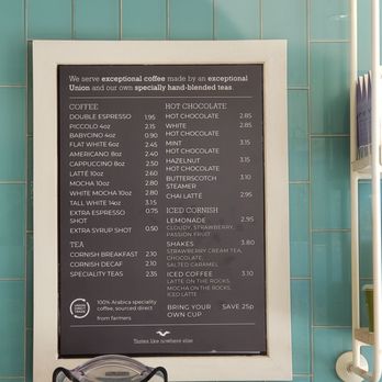 The Cornish Bakery - Drink menu - Bakeries Near Me - Bourton-on-the-Water, GLS