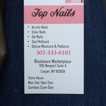 Top Nails - Business card - Nail Salons Near Me - Casper, Wyoming