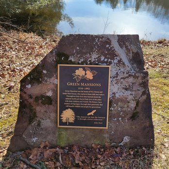 Clear Creek Metro Park - Plaque about Green Mansions - Parks Near Me - Rockbridge, Ohio Clear Creek Metro Park - Plaque about Green Mansions - Parks Near Me - Rockbridge, Ohio