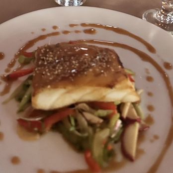 Queensview Steakhouse - Sea Bass with Miso Glaze - Steakhouses Near Me - Long Beach, California Queensview Steakhouse - Sea Bass with Miso Glaze - Steakhouses Near Me - Long Beach, California