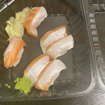 O' Sushi - HORRIBLE!! The White is the skin of the fish that wasn't taken off - Sushi Bars Near Me - Newark, California O' Sushi - HORRIBLE!! The White is the skin of the fish that wasn't taken off - Sushi Bars Near Me - Newark, California