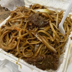 First Chop Suey - Beef Lo Mein