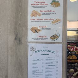 Bobo Boba - Menu