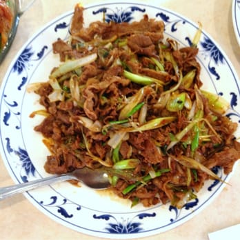 Darda Seafood Restaurant - Lamb with Green Onion ($11.95) - Chinese Near Me - Milpitas, California