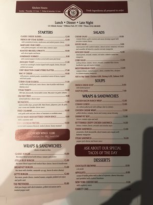 Menu photo 1 Memories Bar and Grill Williston Park, NY Menu photo 1 Memories Bar and Grill Williston Park, NY