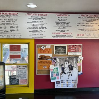 Snarfburger - Menu - Burgers Near Me - Boulder, Colorado