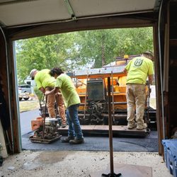 McCauley Asphalt Contracting - Crew at work