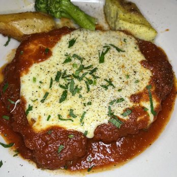 Rossini's - Petto di Pollo Parmigiana alla Rossini - Italian Near Me - New York, New York Rossini's - Petto di Pollo Parmigiana alla Rossini - Italian Near Me - New York, New York