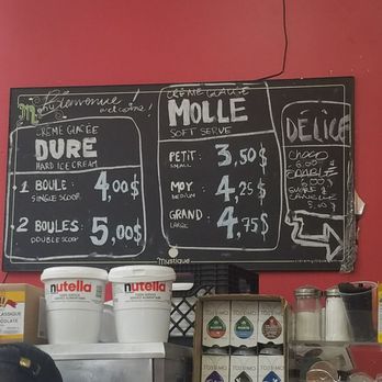 Crèmerie St-Vincent - Soft serve menu - Ice Cream & Frozen Yogurt Near Me - Montreal, Quebec Crèmerie St-Vincent - Soft serve menu - Ice Cream & Frozen Yogurt Near Me - Montreal, Quebec