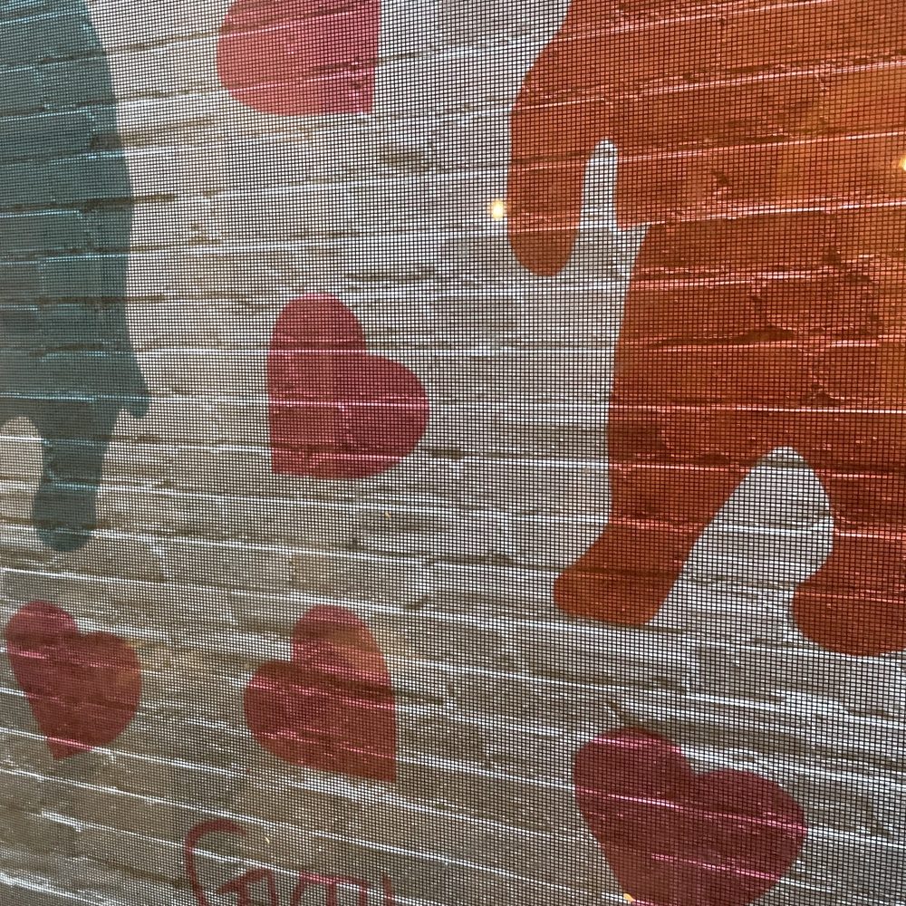The Vegetable Hunter - This mural is painted on the wall of the building next door! You can see it through the windows in the seating area. - Vegetarian Near Me - Harrisburg, Pennsylvania